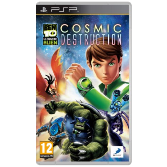 PAPAYA STUDIO Ben 10 Ultimate Alien Cosmic Destruction PSP