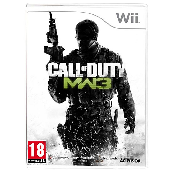 INFINITY WARD Call of Duty Modern Warfare 3 Nintendo Wii