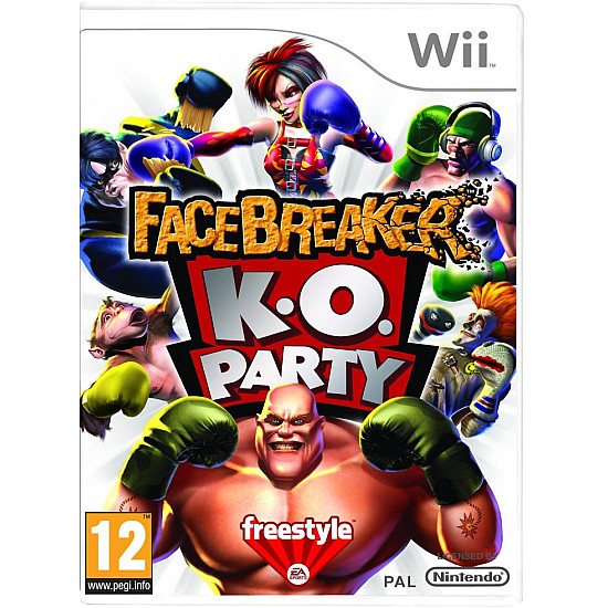 EA SPORTS Facebreaker K.O Party Nintendo Wii