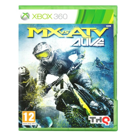 THQ DIGITAL STUDIO PHOENIX MX vs ATV Alive XBOX 360