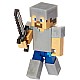 Mojang Minecraft Iron Armor Steve 12cm