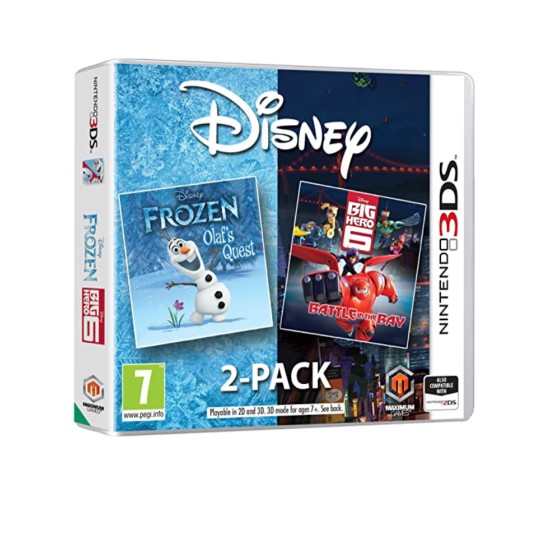 1ST PLAYABLE PRODUCTIONS Disney's Frozen Big Hero 6 Double Pack ND Nintendo DS