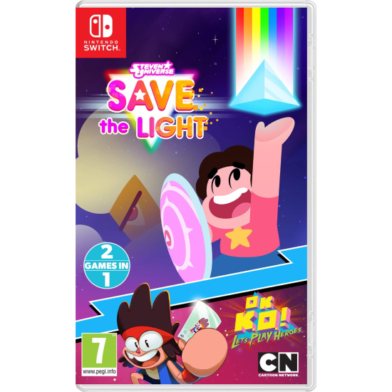 GRUMPYFACE STUDIOS Steven Universe Save the Light OK K.O.! Lets Play Heroes Nintendo Switch