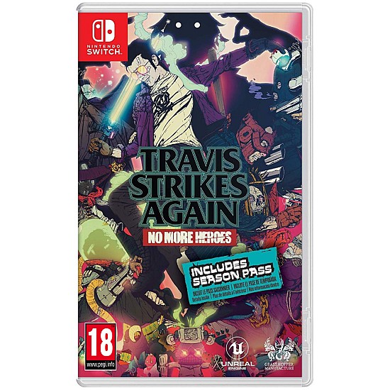 GRASSHOPPER MANUFACTURE Travis Strikes Again No More Heroes Includes Season Pass Nintendo Switch