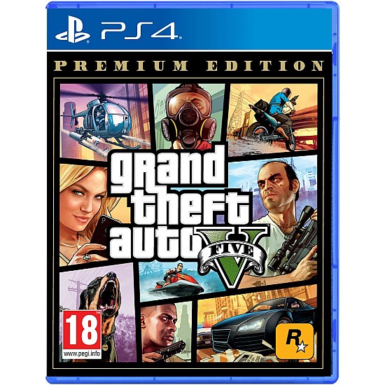 ROCKSTAR NORTH Grand Theft Auto V - Premium Online Edition PlayStation 4