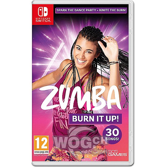 KUJU ENTERTAINMENT ZUMBA BURN IT UP Nintendo Switch