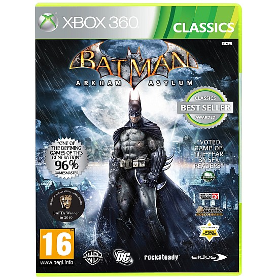 ROCKSTEADY STUDIOS Batman Arkham Asylum Classic XBOX 360