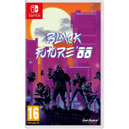 SUPERSCARYSNAKES Black Future '88 Nintendo Switch