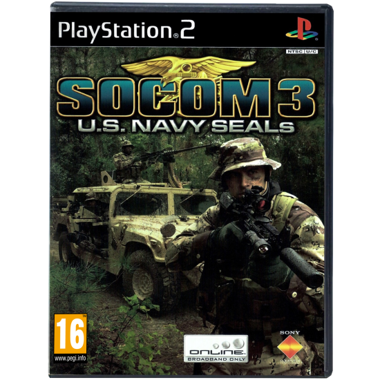 SCEA Socom 3 US Navy Seals PlayStation 2