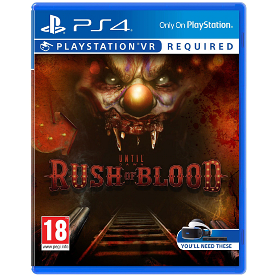 SUPERMASSIVE GAMES Until Dawn Rush of Blood PlayStation 4