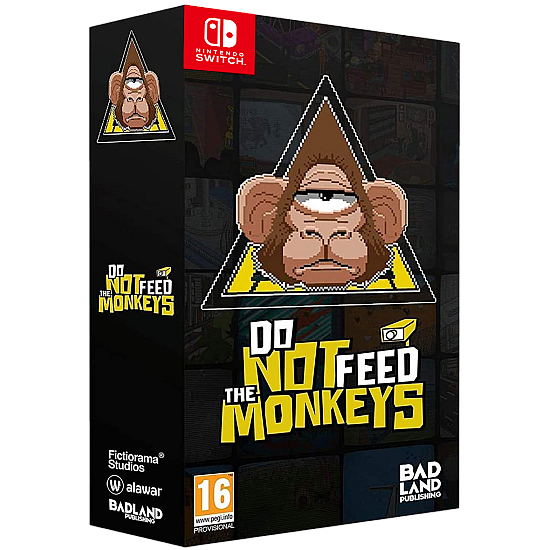 ALAWAR PREMIUM Do not Feed the Monkeys Collector's Edition Nintendo Switch