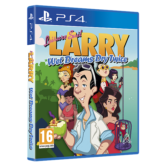 CRAZYBUNCH Leisure Suit Larry Wet Dreams Dry Twice PlayStation 4