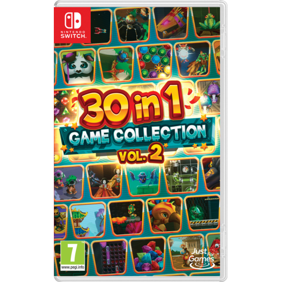 TEYON 30 in 1 Game Collection Vol 2 Nintendo Switch