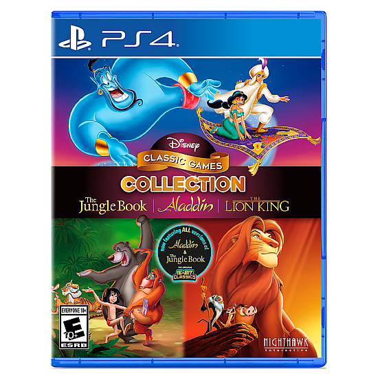 NIGHTHAWK INTERACTIVE Disney Classic Games Collection The Jungle Book, Aladdin &The Lion King PlayStation 4