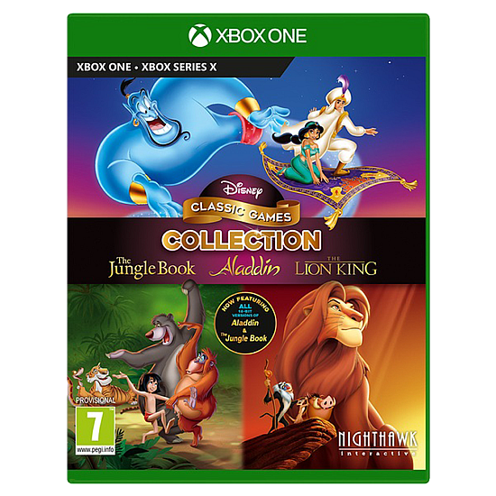 NIGHTHAWK INTERACTIVE Disney Classic Games Collection The Jungle Book, Aladdin &The Lion King XBOX ONE