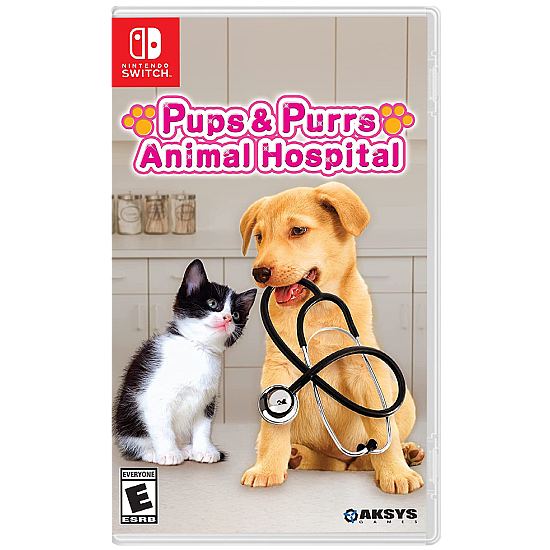 AKSYS GAMES Pups Purrs Animal Hospital Nintendo Switch