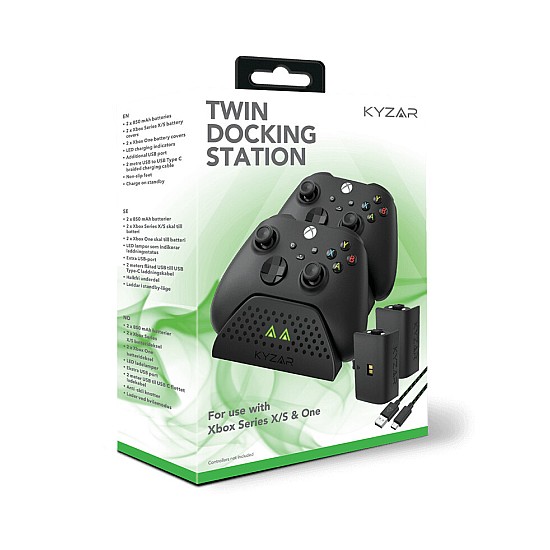 Kyzar Statie Kyzar Twin Docking - Xbox Seria X/S, Xbox One