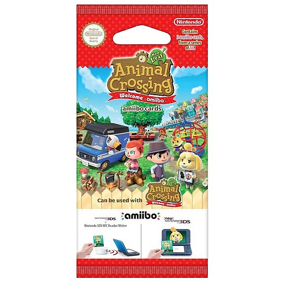 AMIIBO Animal Crossing New Leaf: Welcome Amiibo Cards Pack