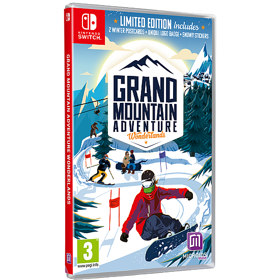 TOPPLUVA AB Grand Mountain Adventure Wonderlands Limited Edition Nintendo Switch