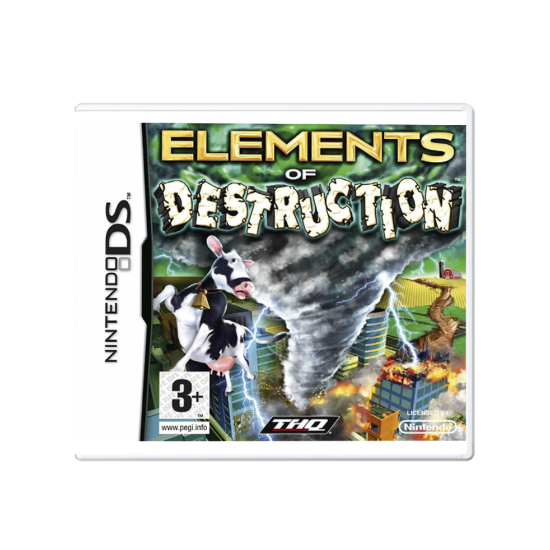 FROZEN CODEBASE Elements of Destruction Nintendo DS