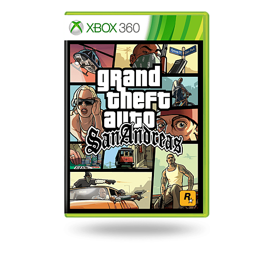 ROCKSTAR NORTH Grand Theft Auto San Andreas XBOX 360