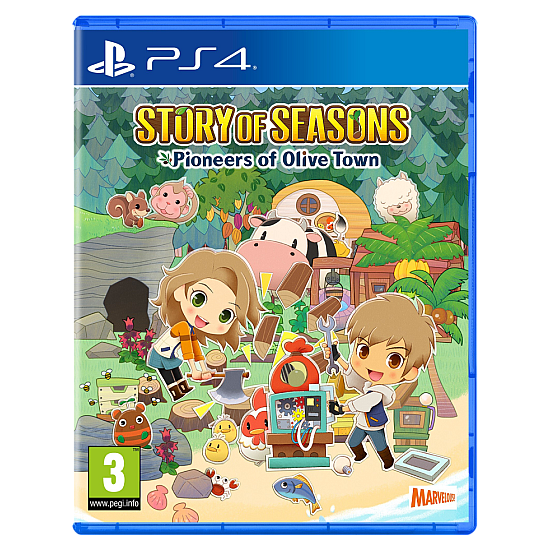 THREE RINGS Story Of Seasons Pioneers Of Olive Town PlayStation 4