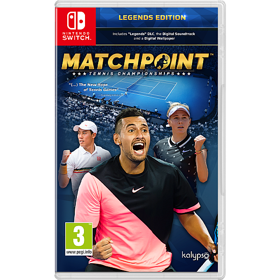 TORUS GAMES Matchpoint: Tennis Championships Legends Edition Nintendo Switch