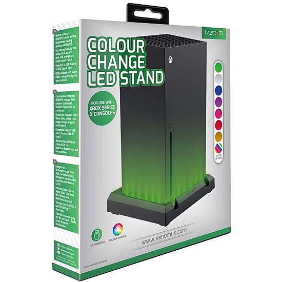 Venom Led Colour Change Stand - Xbox Series X