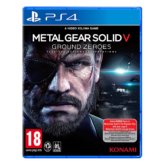 KONAMI Metal Gear Solid: Ground Zeroes PlayStation 4