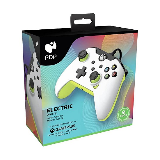 Controller Pdp Cu Fir Xbox Series X Alb/galben