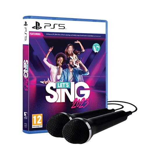 VOXLER Let's Sing 2023 Double Mic Bundle PlayStation 5