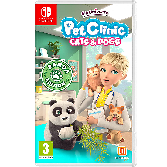 MAXIMUM GAMES My Universe Pet Clinic Cats Dogs Panda Edition Nintendo Switch