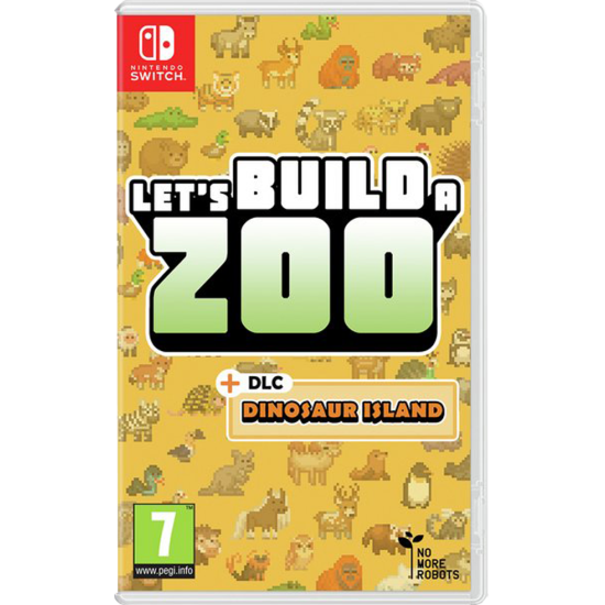 MERGE GAMES Let's Build A Zoo (Includes DLC Dinosaur Island) Nintendo Switch