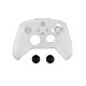 Spartan Gear Husa din Silicon pentru Controller si Protectie pentru butoane Spartan Gear Xbox Series X/S Alb