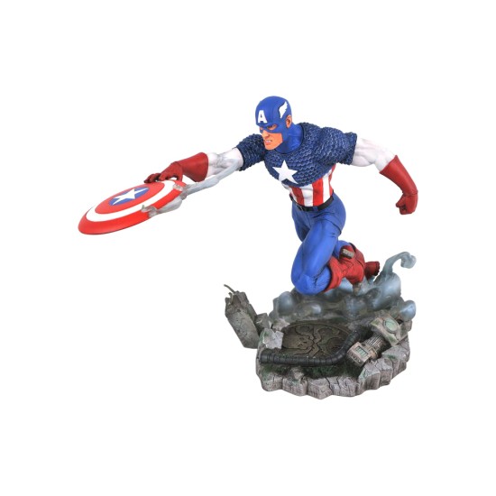 Diamond Select Toys Diamond Marvel Gallery Vs. Captain America 25 cm