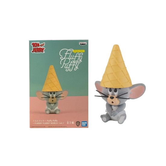 Banpresto Figura Tom & Jerry – Fluffy Puffy Tuffy Yummy Yumy World, 5 Cm, PVC, Collezione