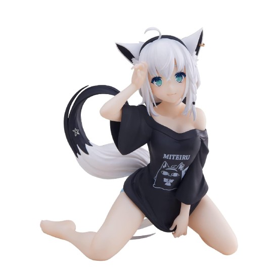 Figurine Banpresto Hololive - Fubuki Shirakami "Relax Time" - Neuf Sous Blister - Produit Du Japon
