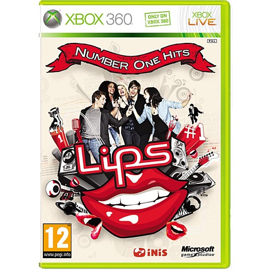 INIS Lips Number One Hits XBOX 360