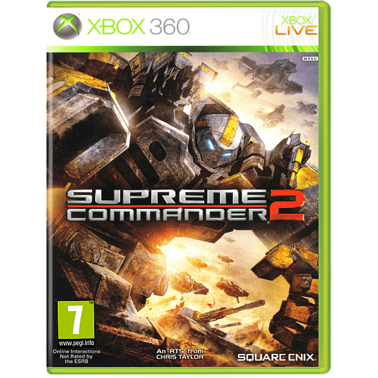 GAS POWERED GAMES Supreme Commander 2 XBOX 360