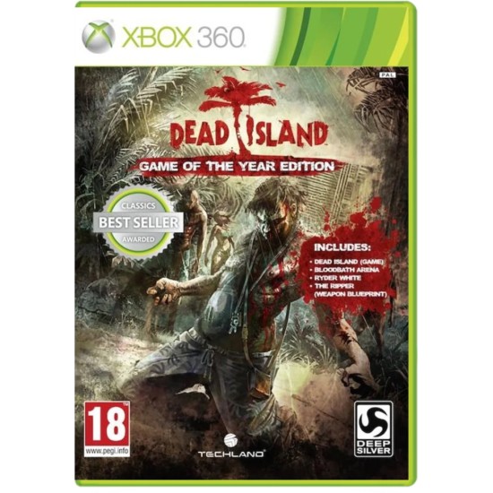 TECHLAND Dead Island Game of the Year Edition Platinum Hits XBOX 360