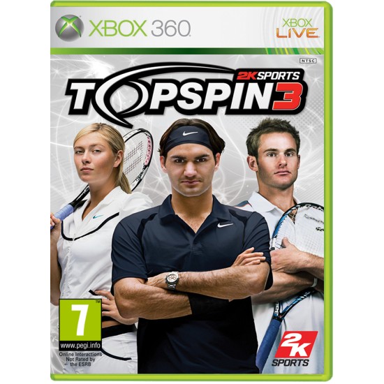 PAM DEVELOPMENT Top Spin 3 XBOX 360