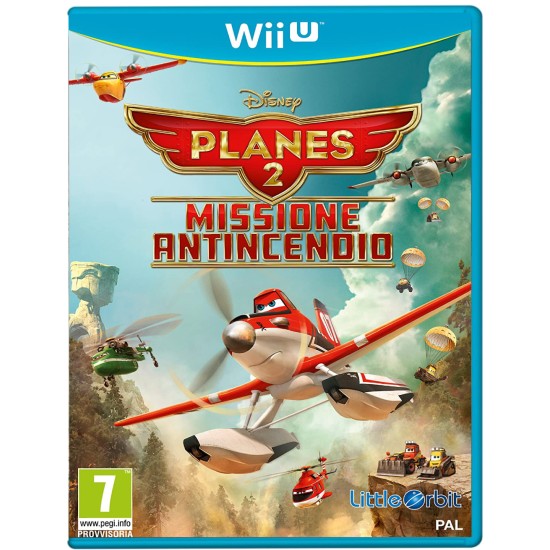 LITTLE ORBIT Disney Planes Missione Antincendio Fire and Rescue Nintendo Wii-U