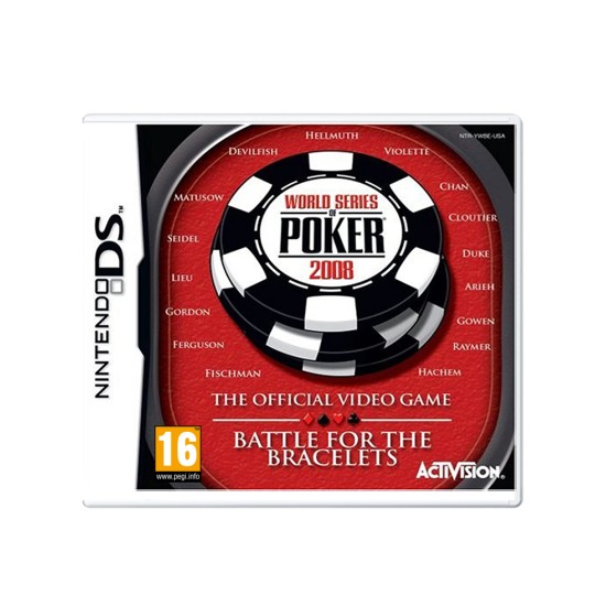 LEFT FIELD PRODUCTIONS World Series of Poker 2008 Battle For The Bracelets Nintendo DS