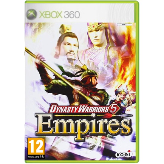 OMEGA FORCE Dynasty Warriors 5 Empires XBOX 360