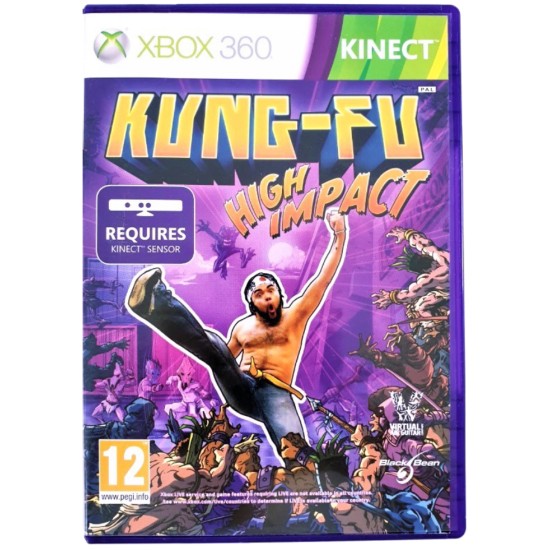 VIRTUAL AIR GUITAR COMPANY Kung Fu High Impact Kinect XBOX 360