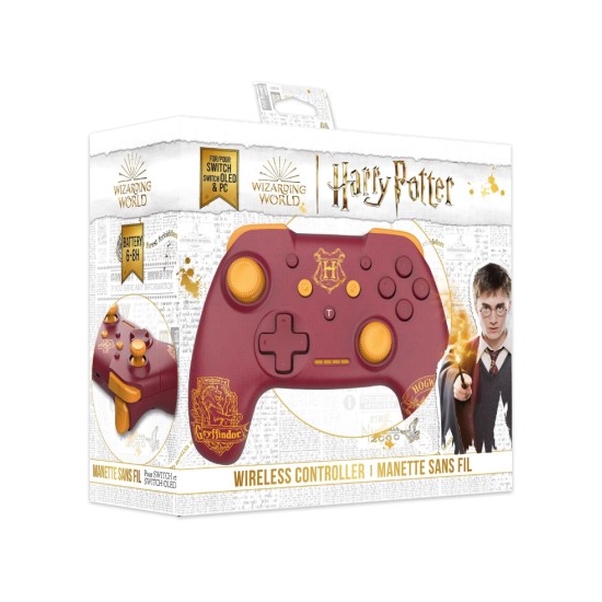 Freaks And Geeks Controller Harry Potter Wireless Gryffindor NSW