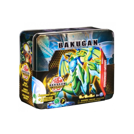 Spin Master Toys Far East Set Bakugan Spin Master Legends Baku-tin Garganoid X Webam (6066256)