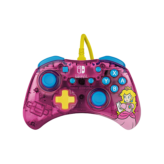 Rock Candy Controller Rock Candy Wired Peach - Nintendo Switch