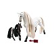 Lanard Set Royal Breeds Kiss 'n Nuzzle Appaloosa & Foal (85004A)