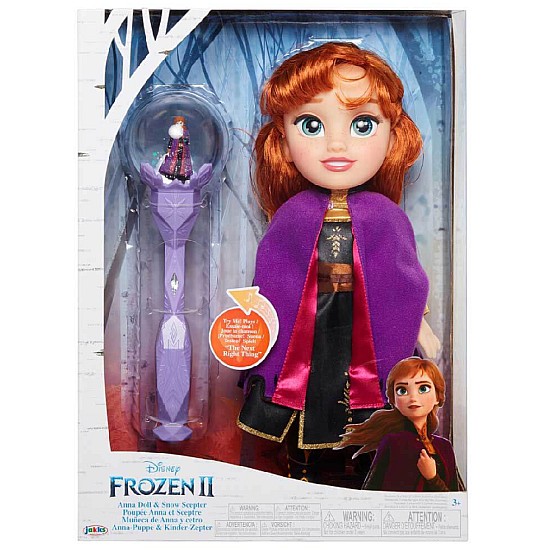 Giochi Preziosi Papusa Disney Frozen II Anna Snow Scepter (FRNA3000)